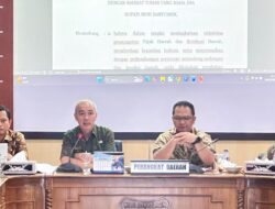 Pemkab dan DPRD Muba Bahas Revisi Perda Pajak dan Retribusi Daerah, Momentum Tingkatkan PAD.