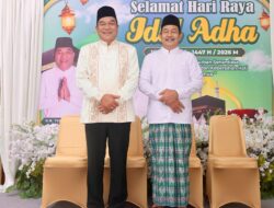 Gema Takbir di Bumi Serasan Sekate: Pemkab Muba Gelar Salat Idul Adha 1447 H di Halaman Pendopoan.