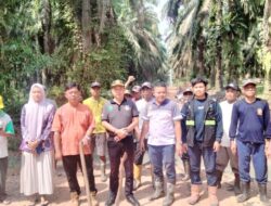 Gotong Royong Bangun Konektivitas, Cor Jalan Penghubung Babat Supat-Lais