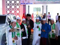 Wawako Franky Nasril Sambut Kepulangan Jemaah Haji 1448 H