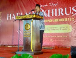 Wabup Muba Hadiri Wisuda Tahfizh ke-2 Ponpes Darul Qur’an Al Madani, Dorong Lahirnya Generasi Qurani Berkarakter