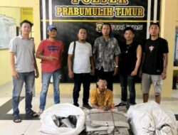 Polisi Tangkap Pencuri Atap Kanopi di Prabumulih, Korban Rugi Rp3 Juta