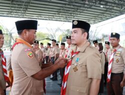 308 Pengurus Pramuka Muba Dilantik, Siap Bina Generasi untuk Semakin Maju