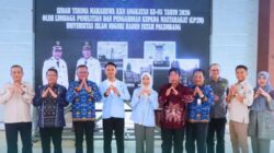 Wali Kota Prabumulih H. Arlan menerima 914 mahasiswa KKN Angkatan ke-85 UIN Raden Fatah Palembang di Pendopoan Rumah Dinas Wali Kota Prabumulih.