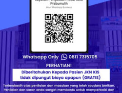 RSUD Kota Prabumulih Buka Layanan Pengaduan via WhatsApp, Masyarakat Bisa Sampaikan Keluhan dan Saran