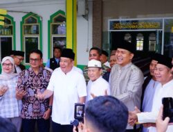 Franky Nasril Sambut Safari Jumat Wagub Sumsel H. Cik Ujang di Prabumulih