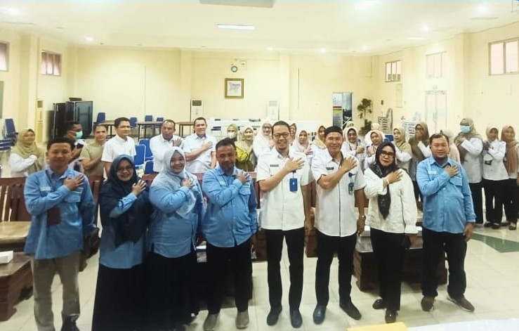 Direktur RSUD Kota Prabumulih dr. H. Ade Nur Ichklas menghadiri Sosialisasi Penerimaan Mahasiswa Baru Universitas Aisyiyah Palembang.