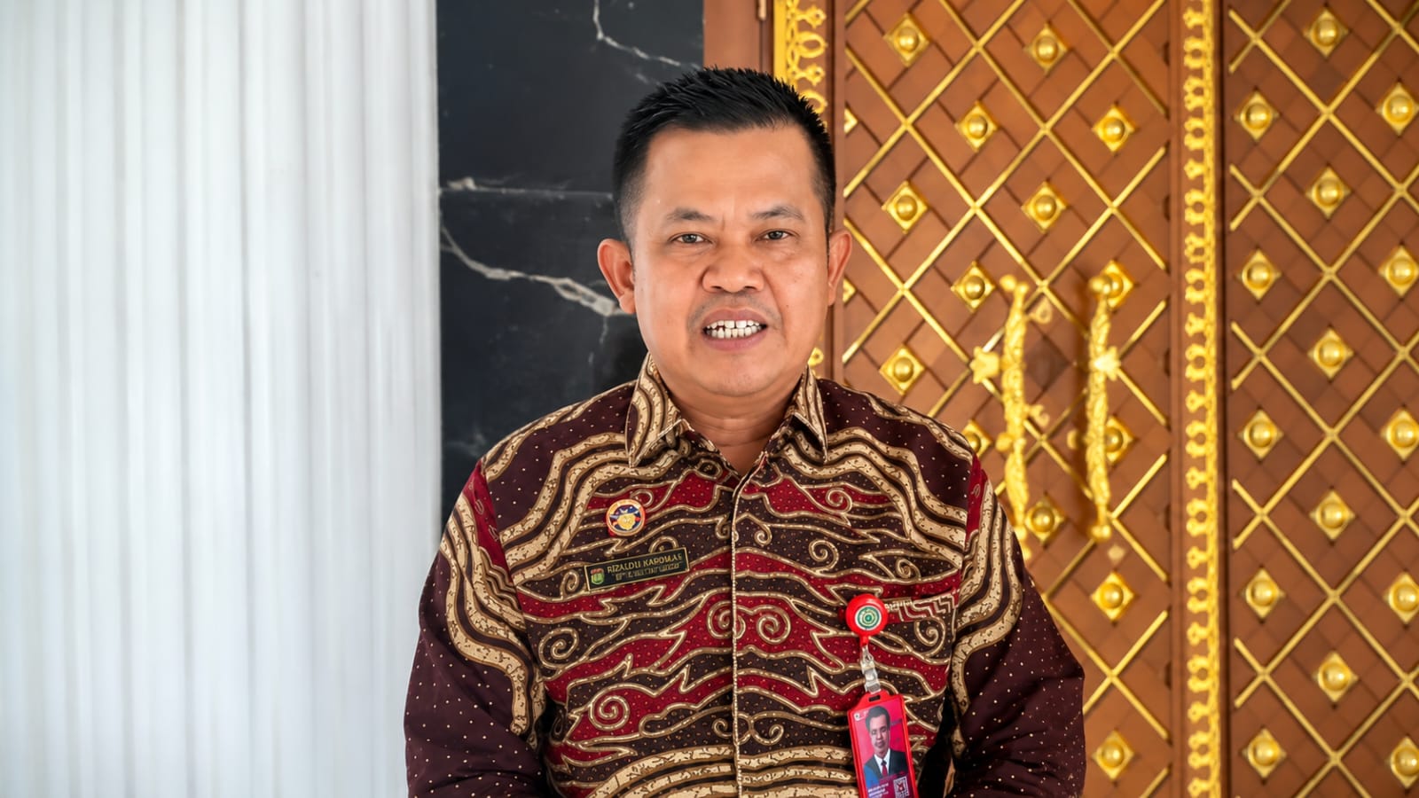 Kepala Inspektorat Kota Prabumulih Sapta Putra Dewangga memberikan klarifikasi terkait