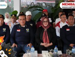 56 Regu Meriahkan Gerak Jalan Indah HUT ke-81 RI Muara Enim