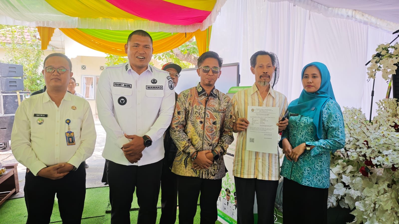 Kepala Desa Karangan Yayan Kurniawan launching DIGIDES dihadiri franky nasril