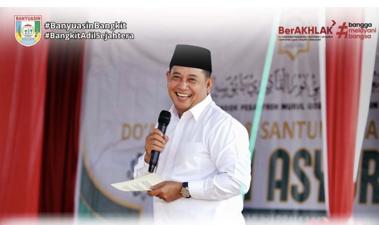 Bupati Banyuasin sebuat akan laporkan media online koran musi ke polisi soal pemberitaan kasus dugaan koruspi baznas.