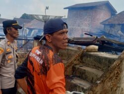 7 Bedeng di Pasar 1 Prabumulih Terbakar, Satu Korban Alami Luka Bakar