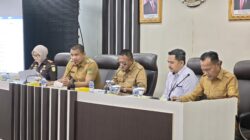 Wali Kota Prabumulih H Arlan mengikuti rapat persiapan HUT ke-25 Kota Prabumulih 2026 bersama Forkopimda